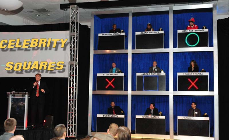 Celebrity Squares-Hollywood Game Show for trade show